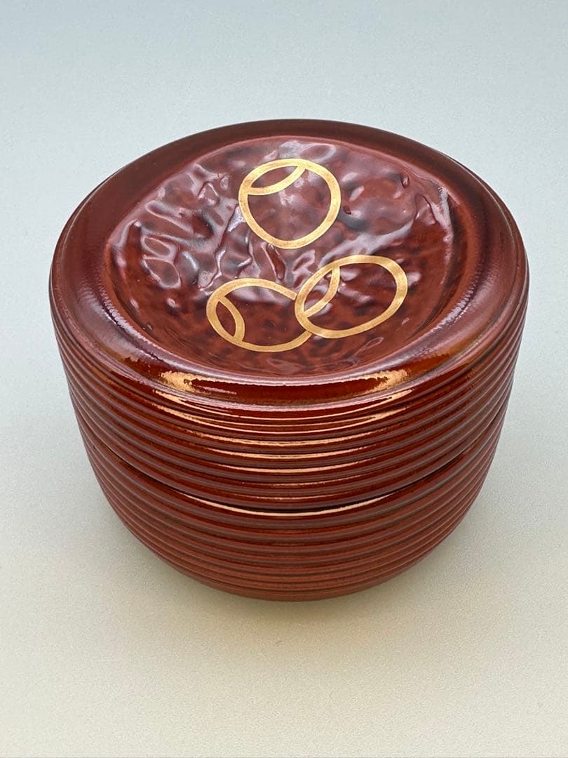 Suzuki Konyuu Natsume — Tsubo-tsubo Maki-e Tea Caddy | Signed Lacquerwork, Tomobako