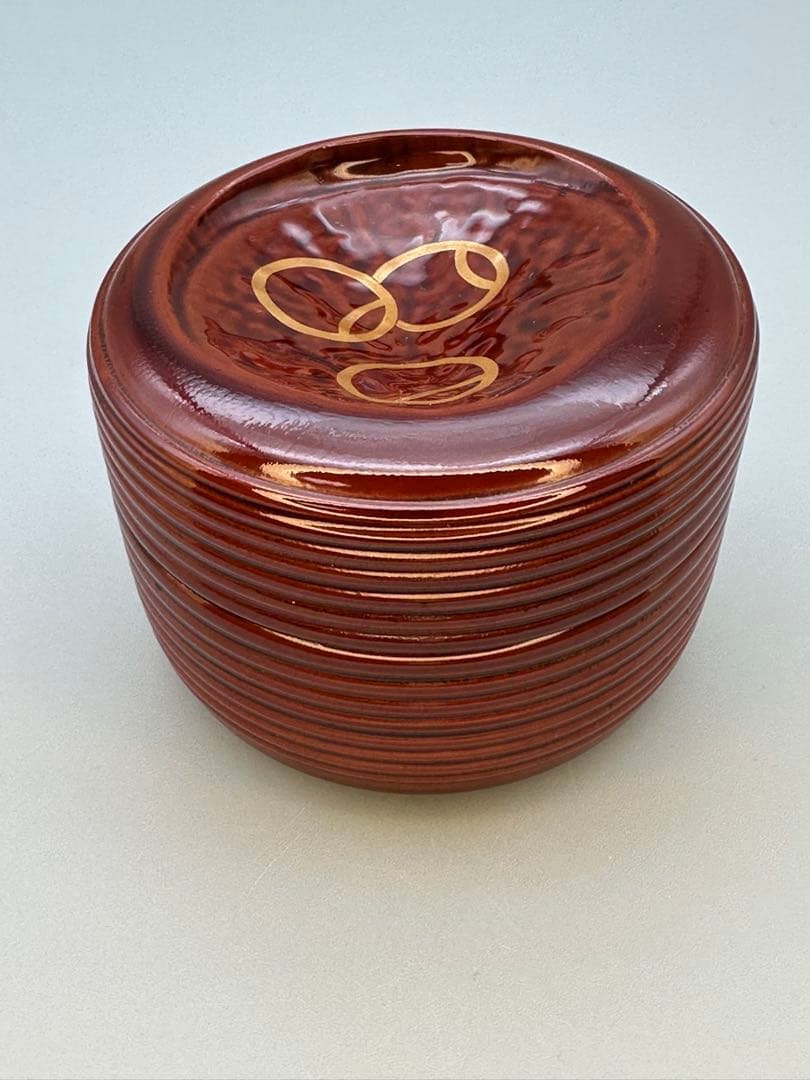 Suzuki Konyuu Natsume — Tsubo-tsubo Maki-e Tea Caddy | Signed Lacquerwork, Tomobako