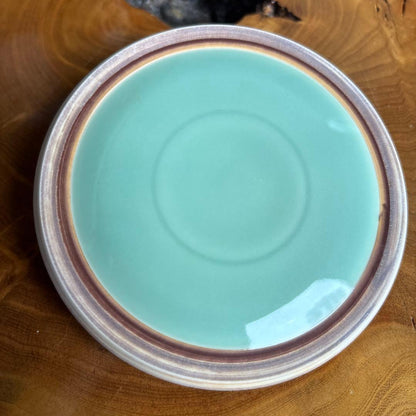 Celadon Mizusashi Water Jar by Heian Tezuka Keiunsai — Kyoto Porcelain, Tomobako