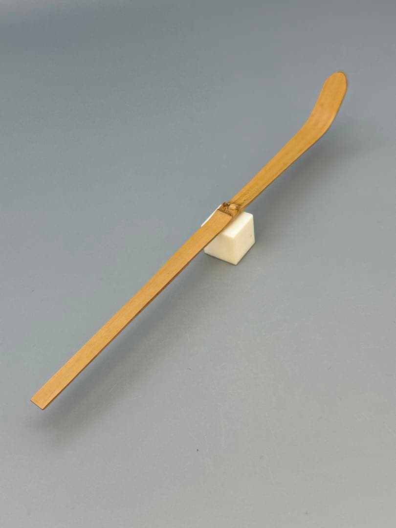 Zen Bamboo Tea Scoop by Daigen, Motto: Kokoro no Tomo (Soul Friend)