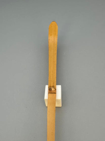 Zen Bamboo Tea Scoop by Daigen, Motto: Kokoro no Tomo (Soul Friend)