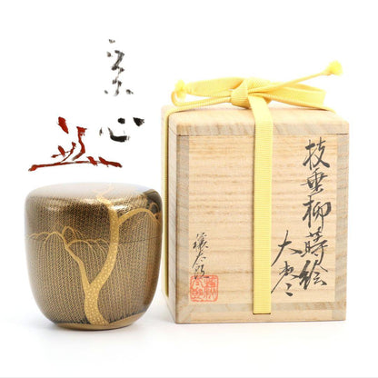 Goto Jotaro — Weeping Willow Maki-e O-Natsume | Silver Interior | Horinouchi Soshin Kakitsuke