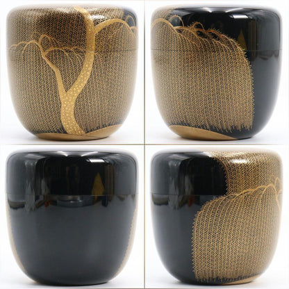 Goto Jotaro — Weeping Willow Maki-e O-Natsume | Silver Interior | Horinouchi Soshin Kakitsuke