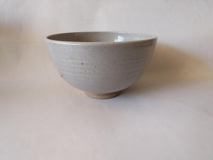 Zeze-yaki Gold Iris Tea Bowl by Iwasaki Shinjo - Enshu Seven Kilns Chawan with Box