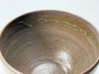 Seto Hakeme Matcha Chawan by Kamei Masaru — Nitten Artist, Tomobako