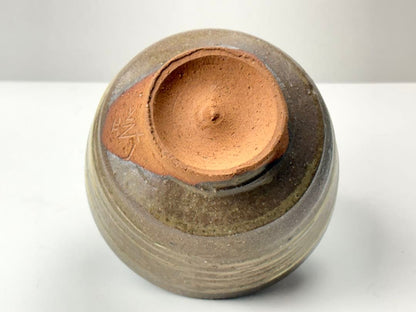 Seto Hakeme Matcha Chawan by Kamei Masaru — Nitten Artist, Tomobako