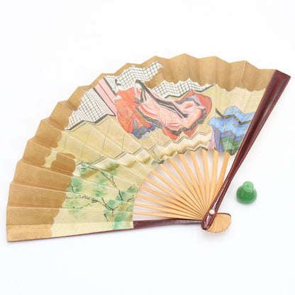 Wajima-nuri Chabako Tea Box Set Senmen Fan Maki-e by Maeda Toshio