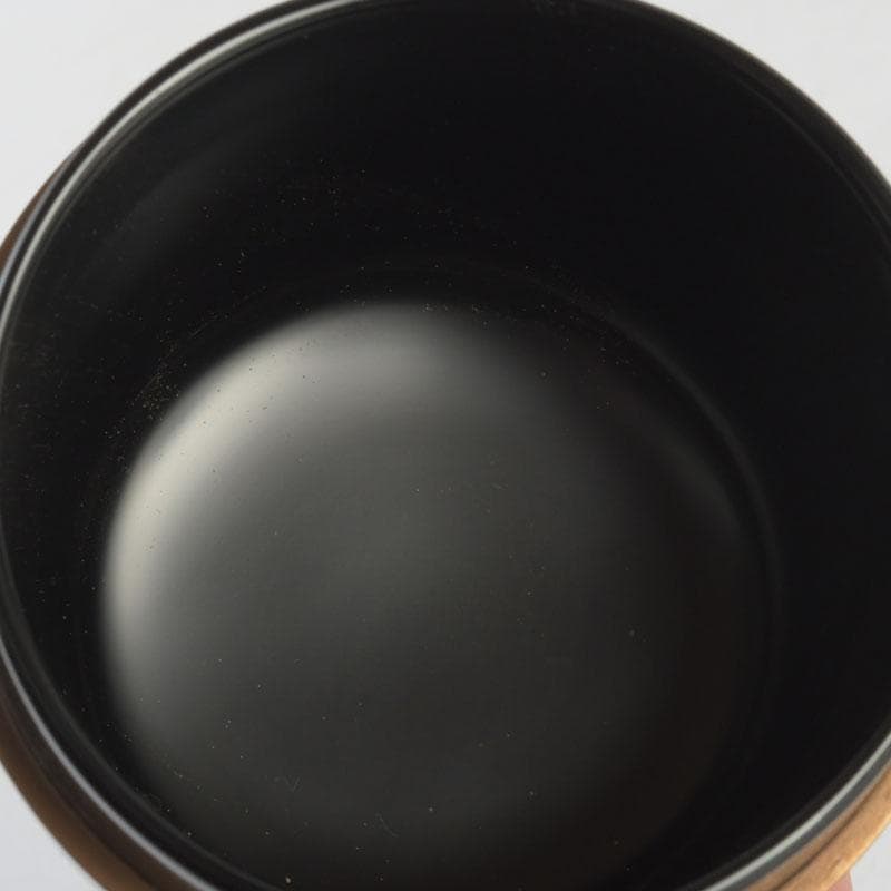 Japanese Lacquer Tea Caddy | Natsume with Gold Wave Maki-e | Sasaki Sosho | Hisada Jingyusai Inscription | Heian Kyoto