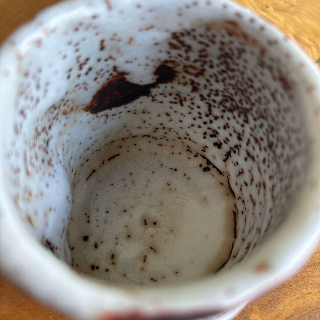 Shino Meoto Yunomi Tea Cup Set by Craft Moriyama — Beni-Shino Iron Glaze, Wheel-Thrown, Tomobako