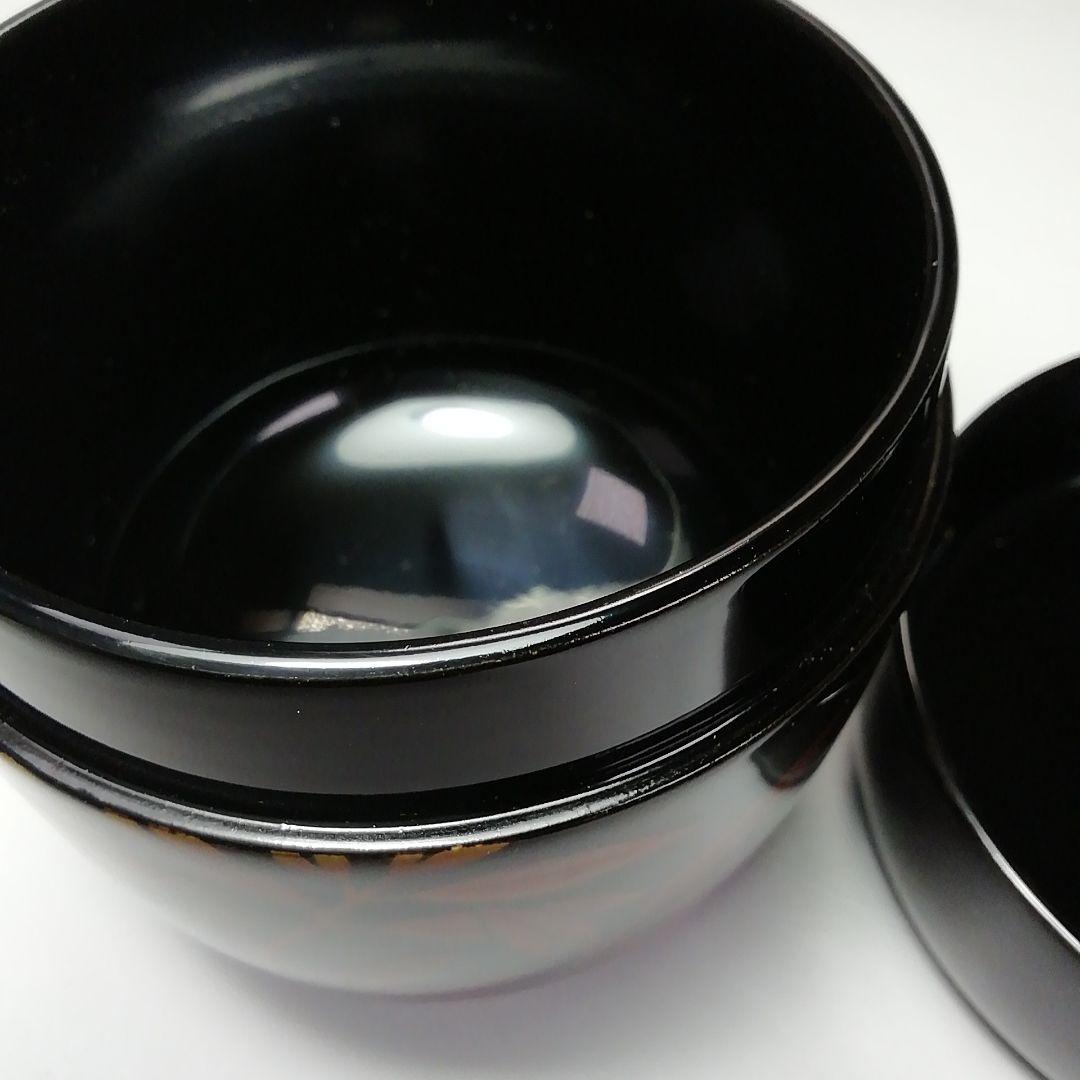 Nakamura Koho Byakudan-nuri O-natsume Autumn Sasa Maki-e Large Tea Caddy