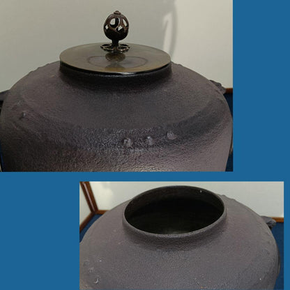 Masuyama Keitetsu Tea Kettle – Mandai-ya Art Kama – Japan Ironware