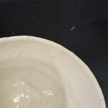 Tamamura Shogetsu Hagi Chawan - Kofuan Kiln White Glaze Tea Bowl with Signed Box
