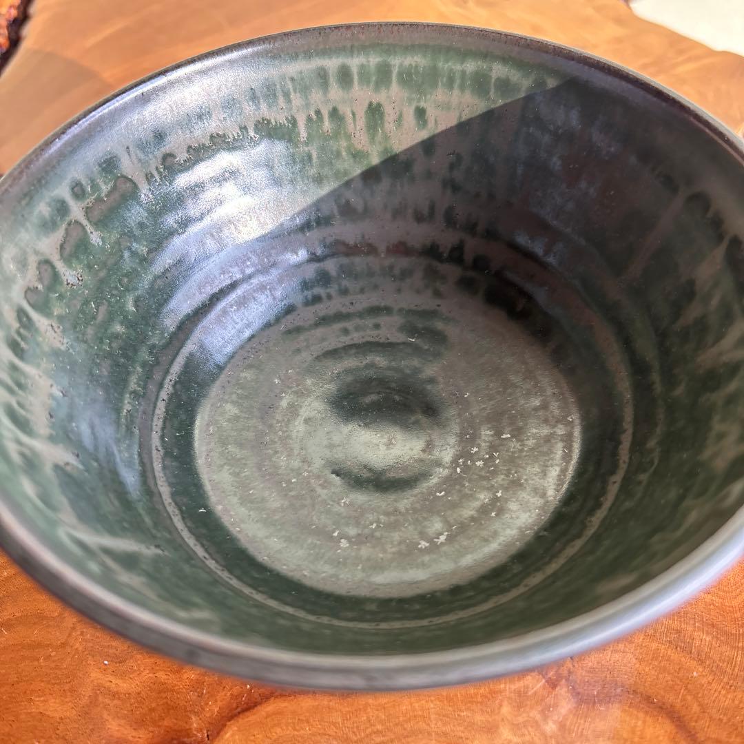Matsumoto Isashi Yohen Glaze Wide Matcha Bowl Tea Ceremony with Original Box