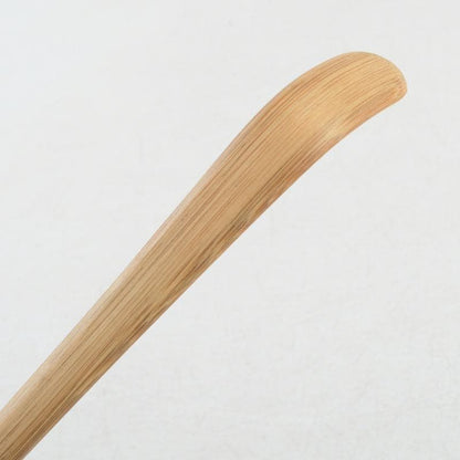 Bamboo Chashaku Tea Scoop 'Seifu' by Yoshida Rinchiku — Zen Tea Ceremony Utensil with Fukumoto Shakuo Authentication