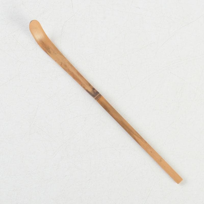 Bamboo Chashaku Tea Scoop 'Seifu' by Yoshida Rinchiku — Zen Tea Ceremony Utensil with Fukumoto Shakuo Authentication