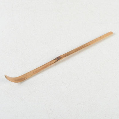 Bamboo Chashaku Tea Scoop 'Seifu' by Yoshida Rinchiku — Zen Tea Ceremony Utensil with Fukumoto Shakuo Authentication