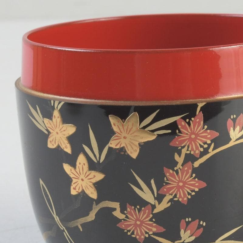 Kitamura Kishun Hina Doll Festival Maki-e Chu-Natsume Tea Caddy