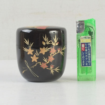 Kitamura Kishun Hina Doll Festival Maki-e Chu-Natsume Tea Caddy