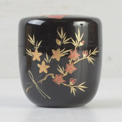 Kitamura Kishun Hina Doll Festival Maki-e Chu-Natsume Tea Caddy