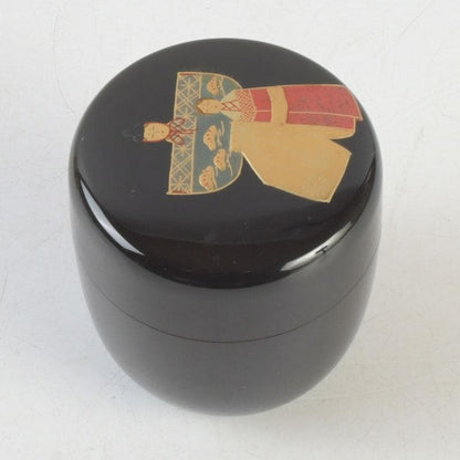 Kitamura Kishun Hina Doll Festival Maki-e Chu-Natsume Tea Caddy