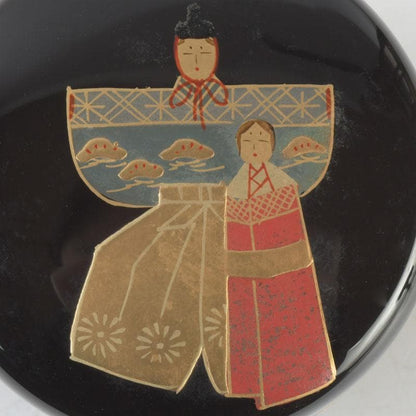 Kitamura Kishun Hina Doll Festival Maki-e Chu-Natsume Tea Caddy