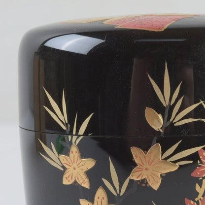 Kitamura Kishun Hina Doll Festival Maki-e Chu-Natsume Tea Caddy