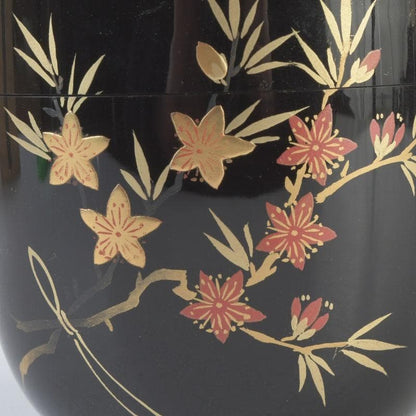 Kitamura Kishun Hina Doll Festival Maki-e Chu-Natsume Tea Caddy