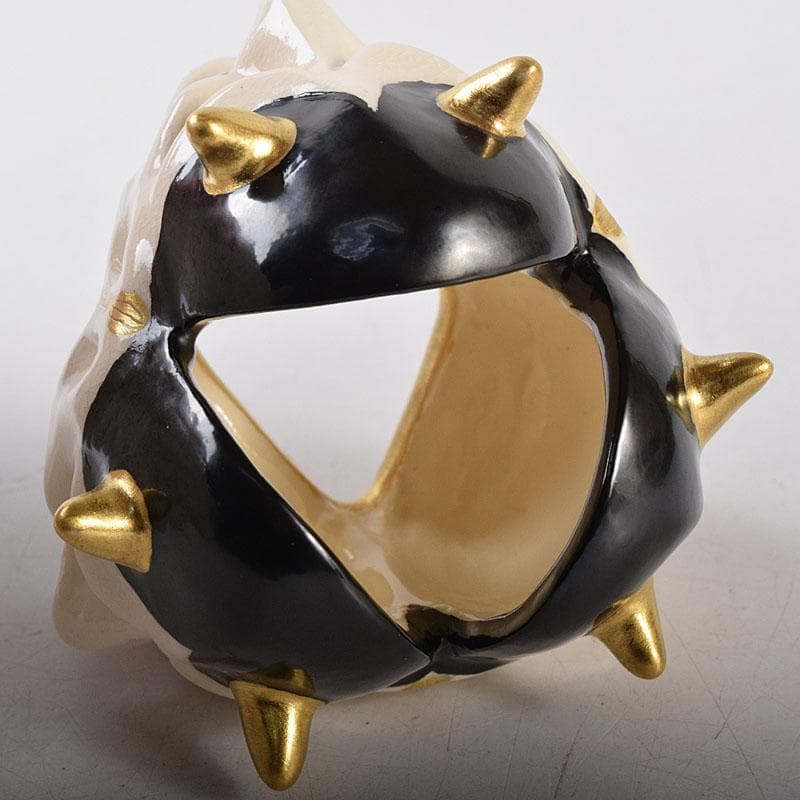 Nishimura Tokusen Kyo-yaki Hannya Demon Mask Futaoki Lid Rest