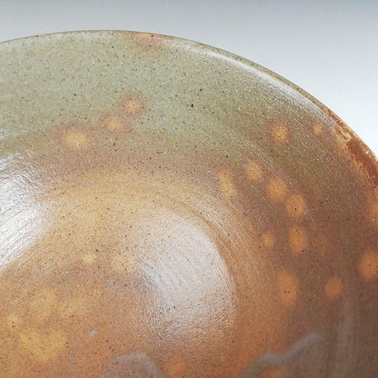 Totoya Tatsuta Tea Bowl by Imaoka Myoken - Korean Style Matcha Chawan with Signed Box
