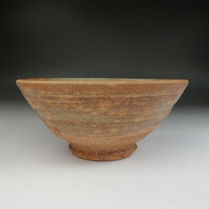 Totoya Tatsuta Tea Bowl by Imaoka Myoken - Korean Style Matcha Chawan with Signed Box