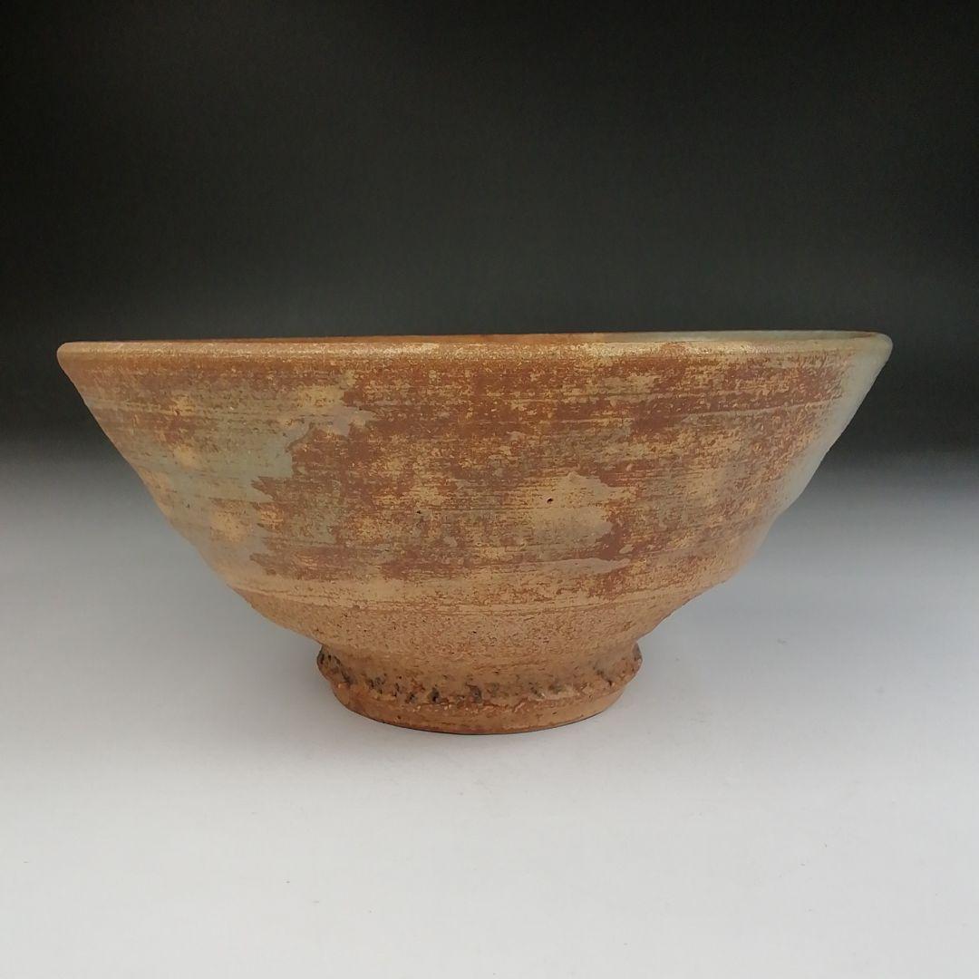 Totoya Tatsuta Tea Bowl by Imaoka Myoken - Korean Style Matcha Chawan with Signed Box