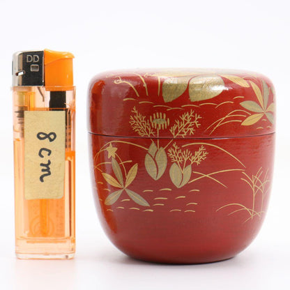 Hounsai-Konomi Spring Grass Maki-e Ikkan O-Natsume by Ohashi Sokan