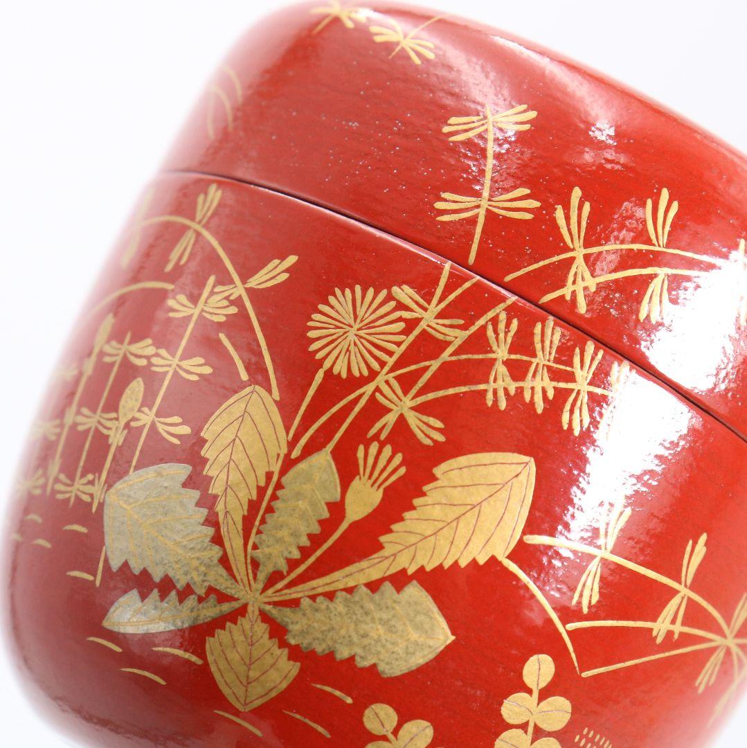 Hounsai-Konomi Spring Grass Maki-e Ikkan O-Natsume by Ohashi Sokan
