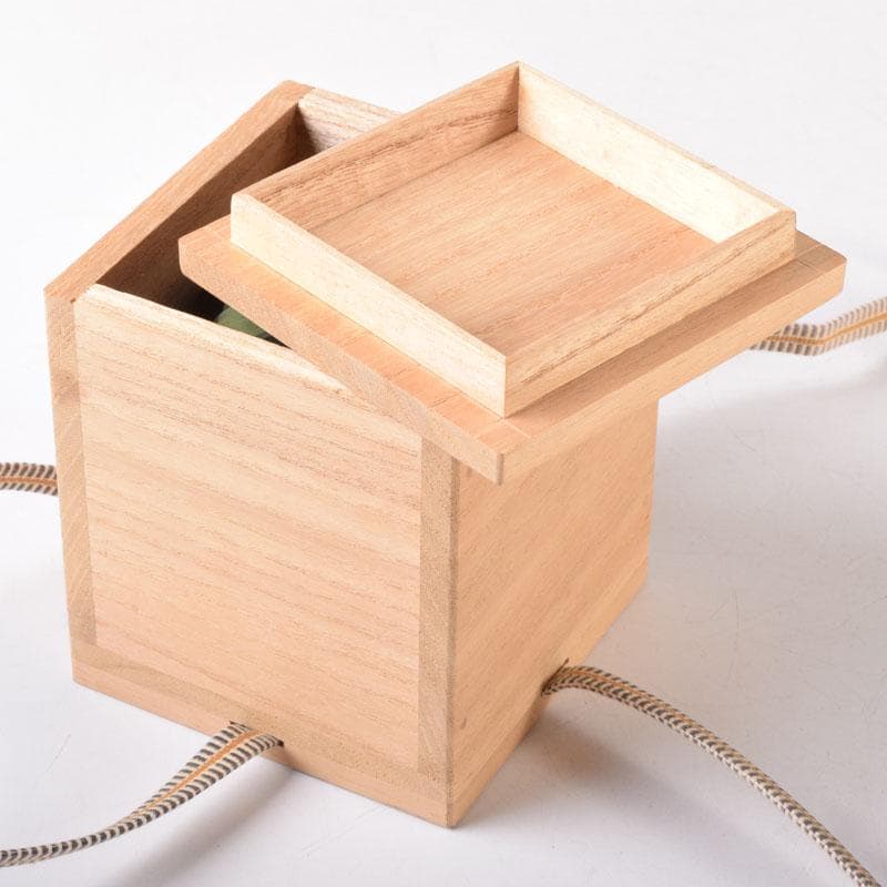 Koike Toshio Seiho Wajima-nuri Raden Grass Motif Natsume Tea Caddy