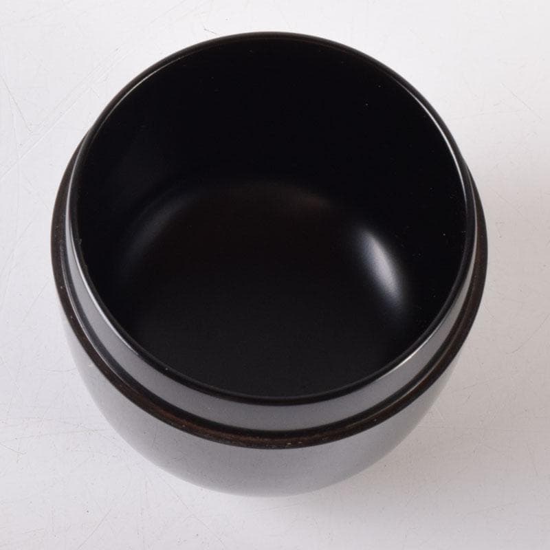 Koike Toshio Seiho Wajima-nuri Raden Grass Motif Natsume Tea Caddy