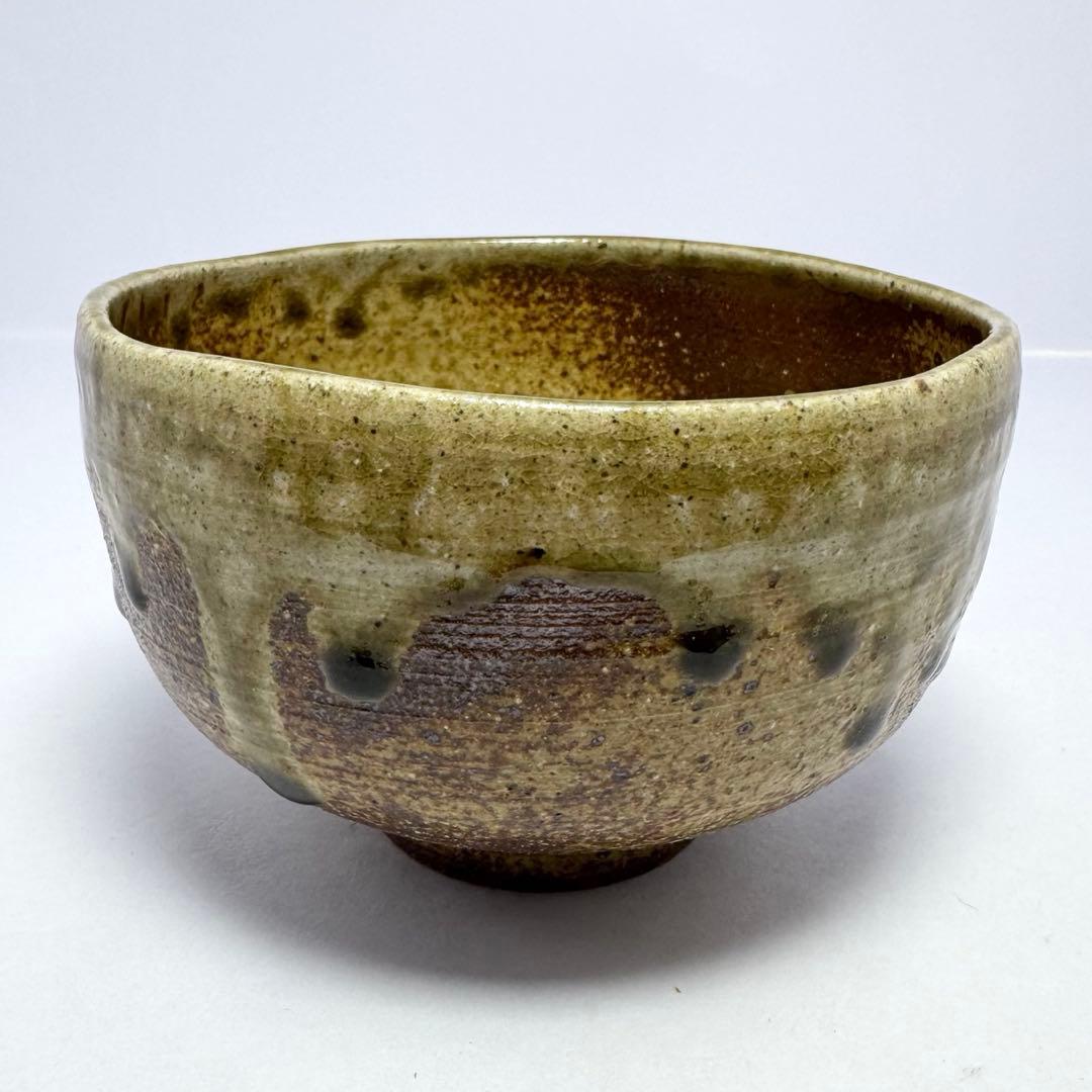 Hakusan Ware Tea Bowl by Hitomi - Spotted Glaze Chawan with Certificate and Signed Box