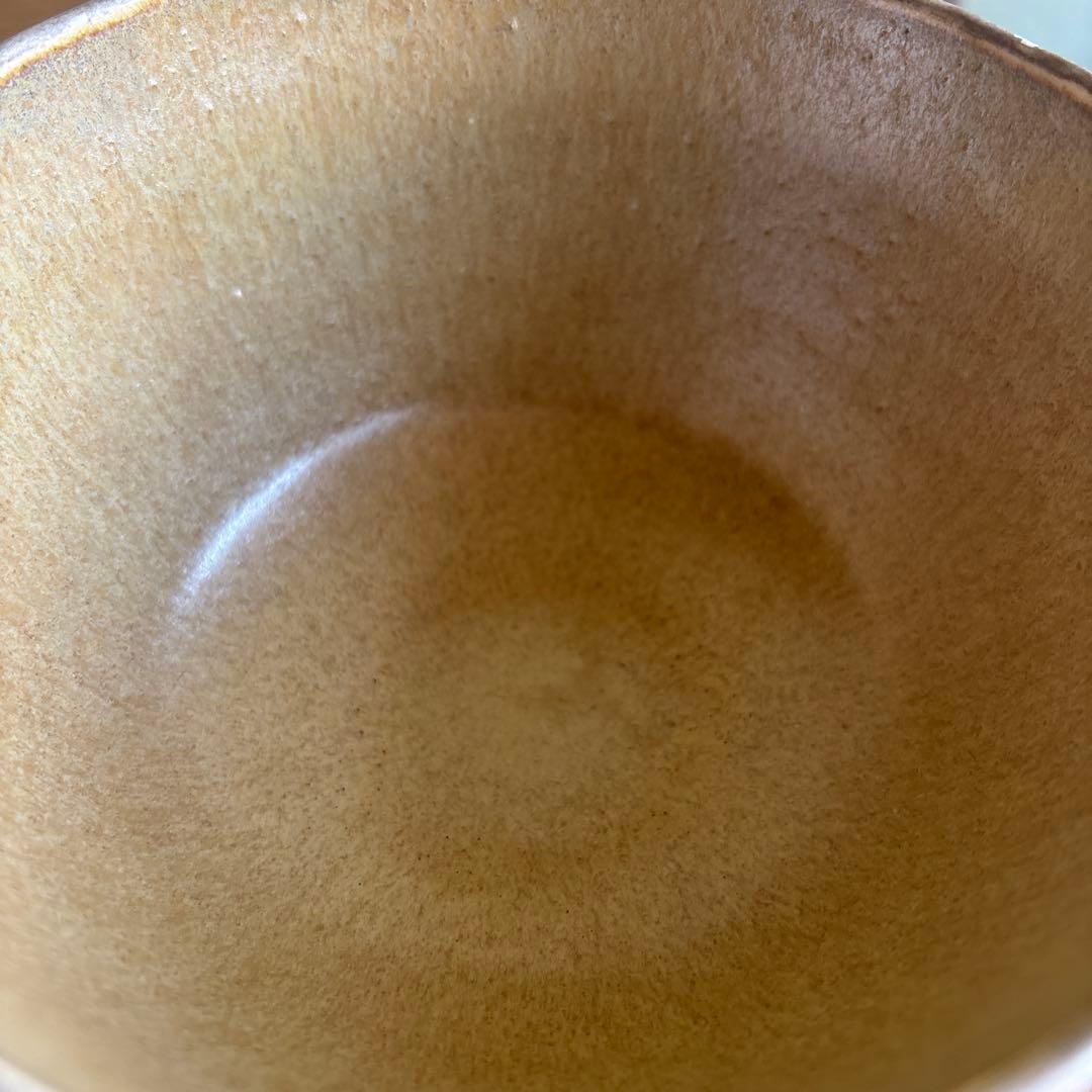 Silver Iris Chawan — Iron-Clay Matcha Bowl, Signed Box