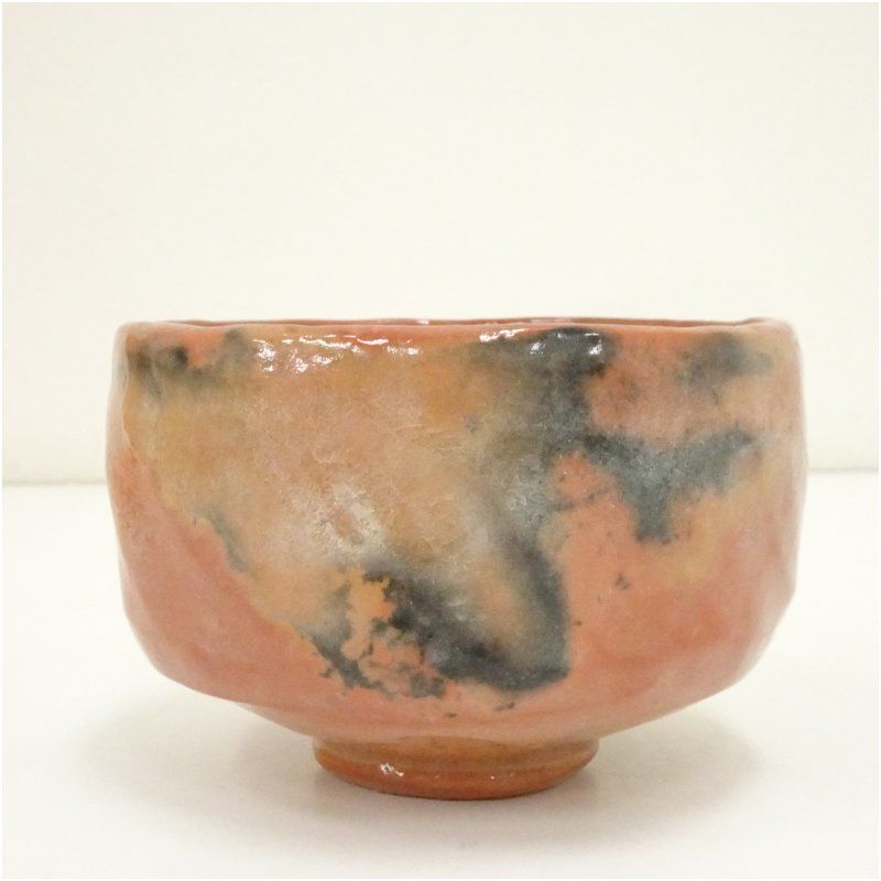 Aka-Raku Chawan Named “Seijaku” — Wooden Box Inscribed Shōraku, Kyoto Raku Tradition
