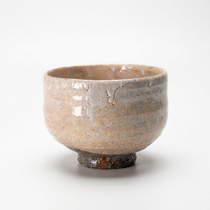 Yamato Yasuo Hagi Chawan - Intangible Cultural Property Artist Tea Bowl with Full Set